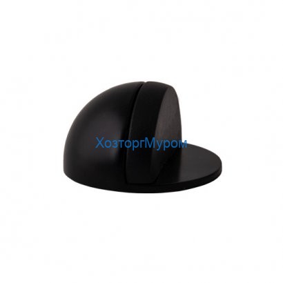 Ограничитель Code Deco DS-0002-BLM Черный матовый (упор) дверной