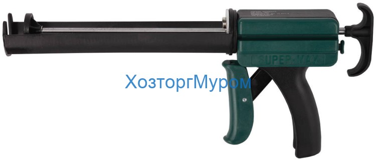 Пистолет для герметика 9"/300мм полукорпусной с вращ кожух "Super-max" Kraftool 1-06682